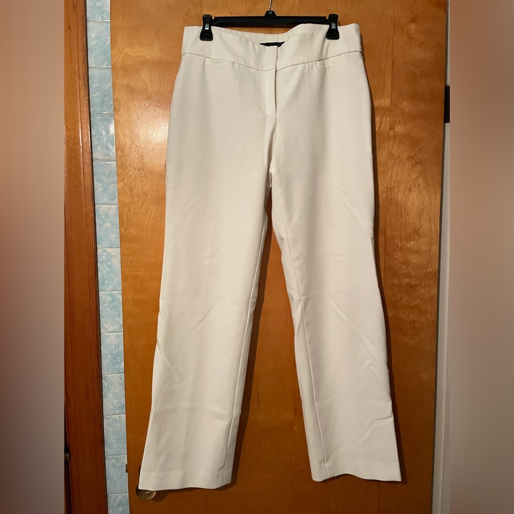 Talbots White Cream Colored Signature Pants